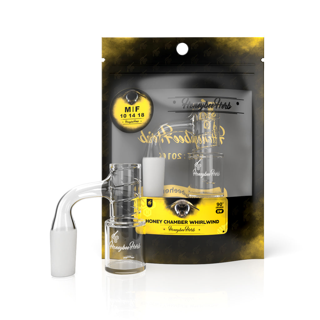 Black Line Honey Chamber Whirlwind Banger (14mm, 90°)