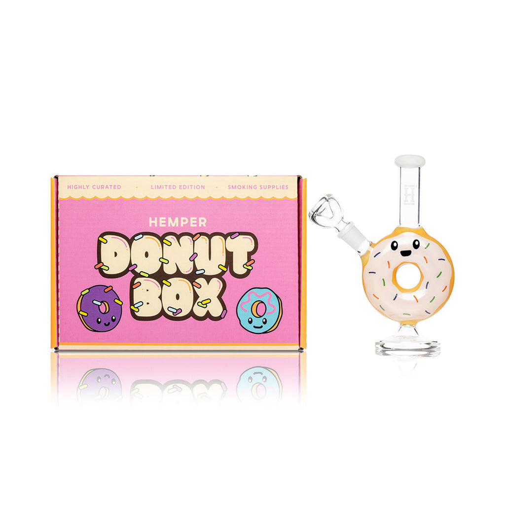 Hemper Glass Donut Mini Bong