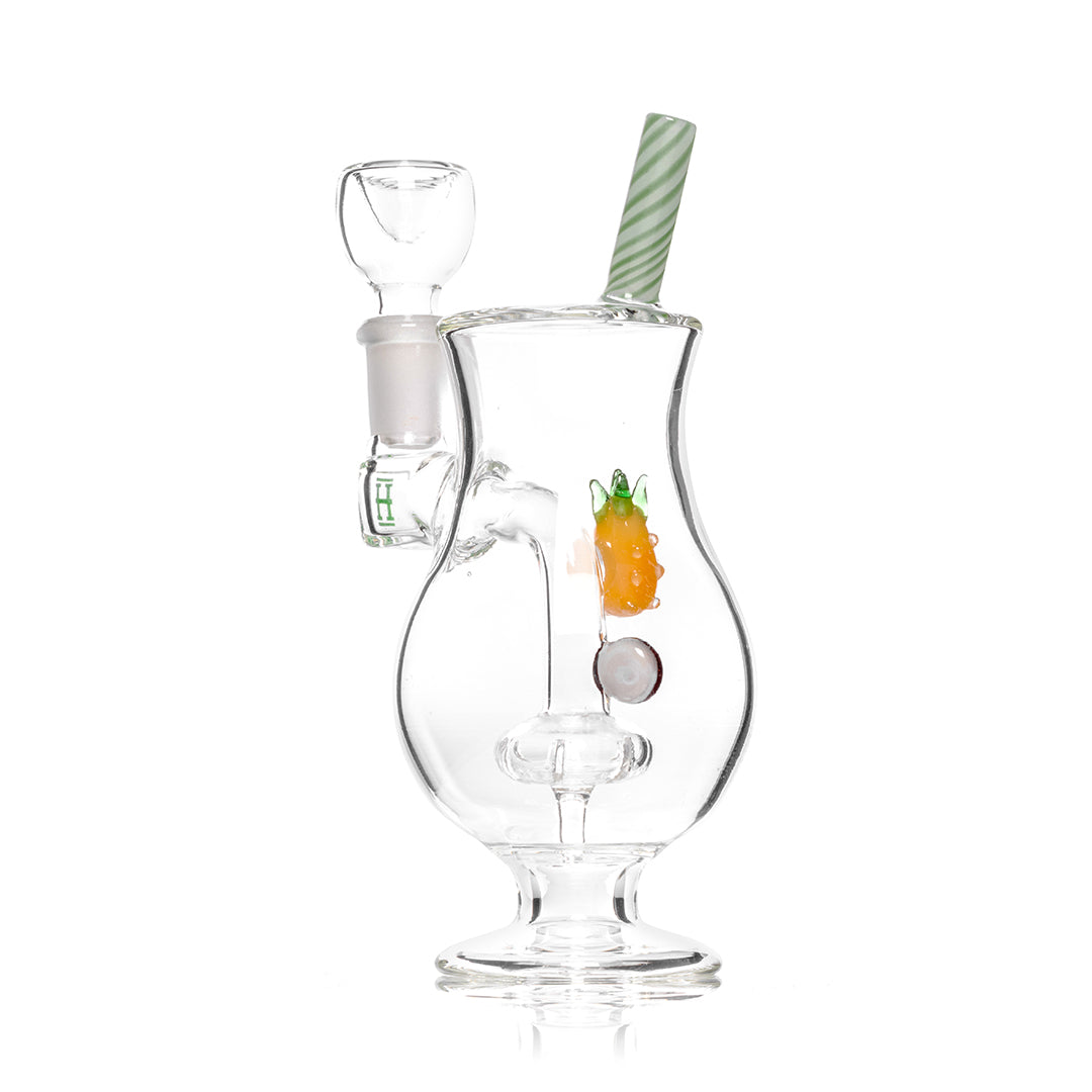 Hemper 6” Pina Colada Mini Bong 🍹