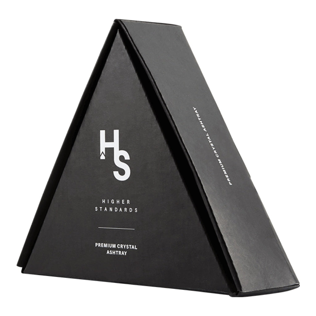 Higher Standards Crystal Glass Ashtray