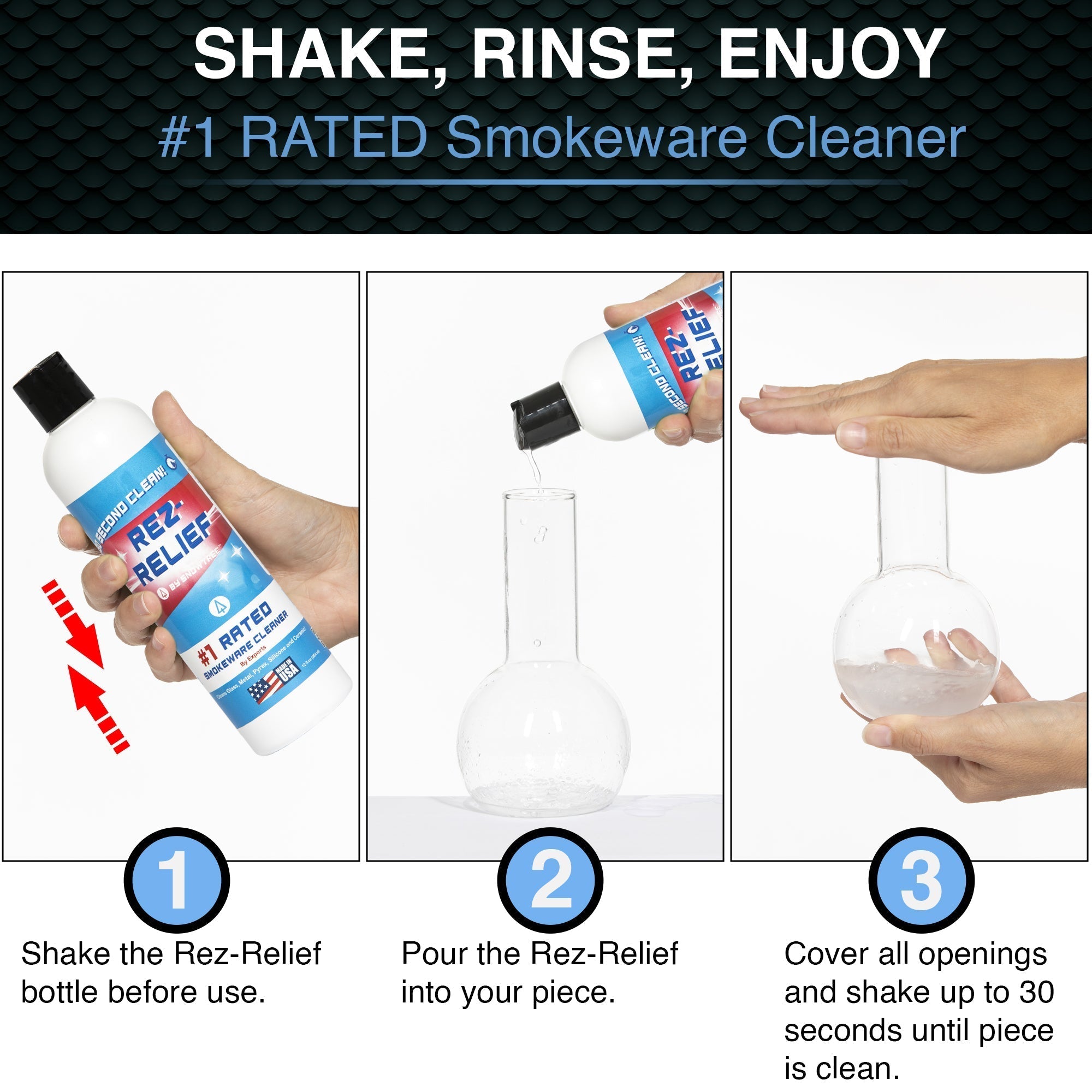 Rez Relief Cleaning Solution (2-Pack)