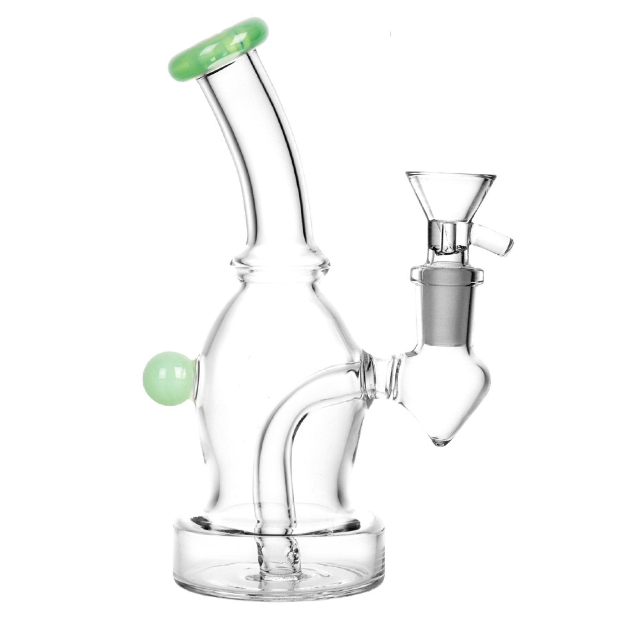 CaliConnected 6.5” Curved Body Dab Rig 🌿🍯