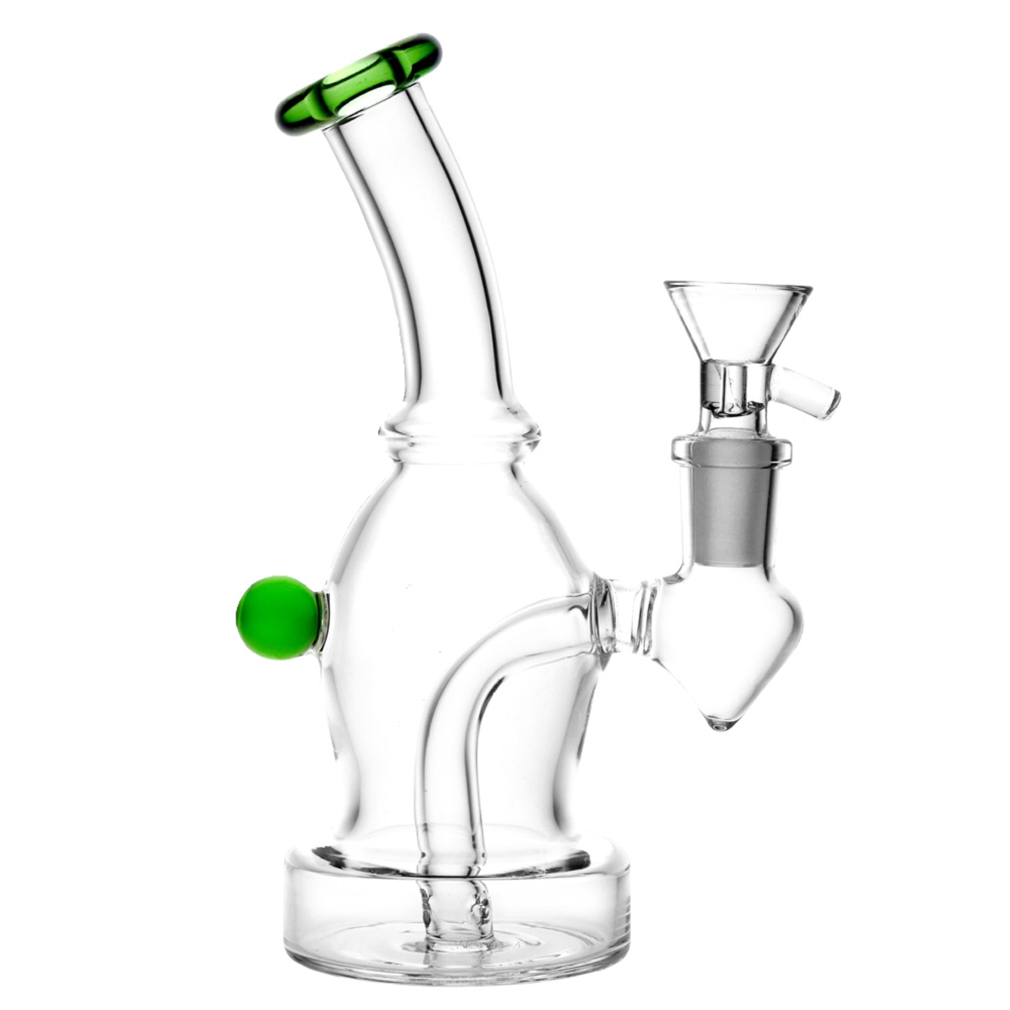 CaliConnected 6.5” Curved Body Dab Rig 🌿🍯
