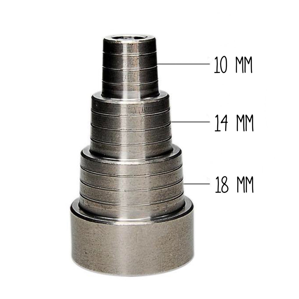 Super Universal Domeless Titanium Nail (6-in-1)