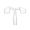 Dual Quartz Banger Double Bucket Nail