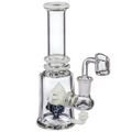 Empire Glassworks “Avenge the Arctic” UV Mini Beaker Bong ❄️
