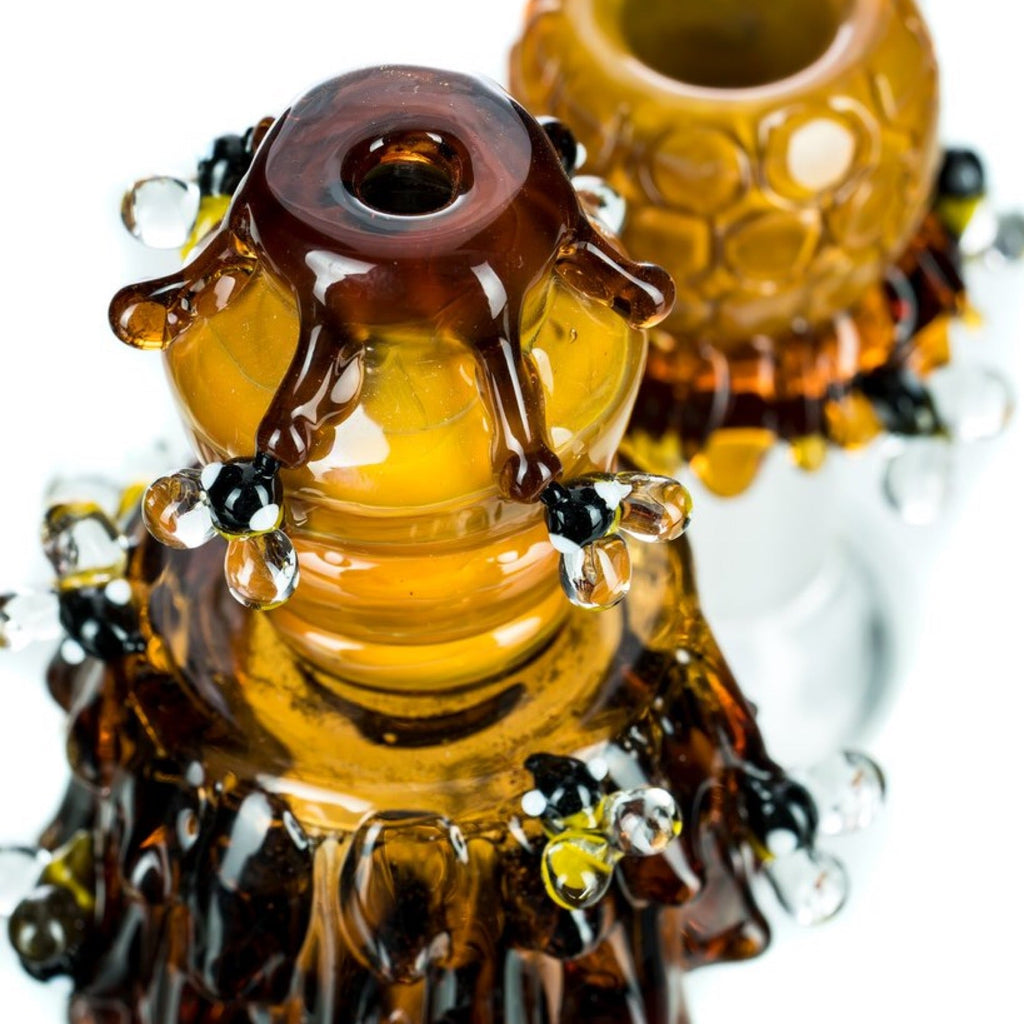 Empire Glassworks Beehive Mini Bong 🐝