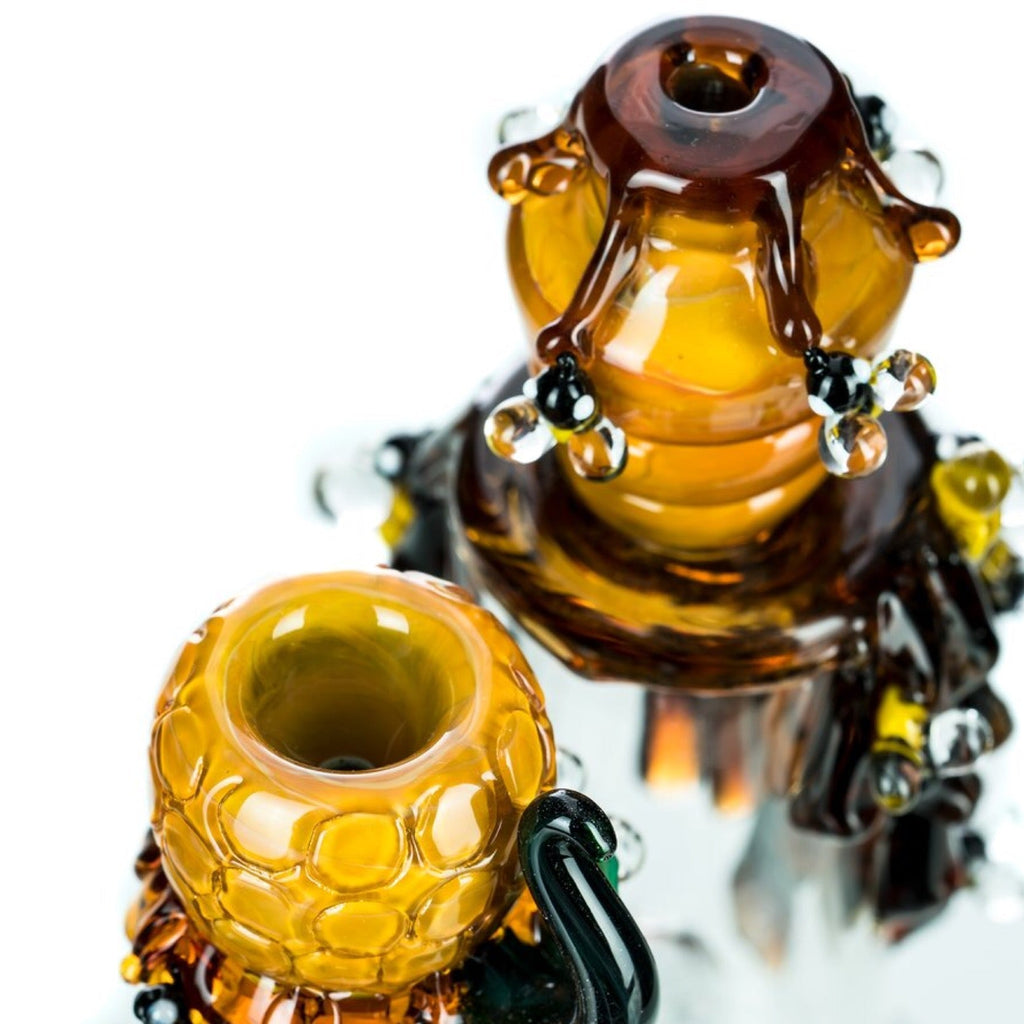Empire Glassworks Beehive Mini Bong 🐝