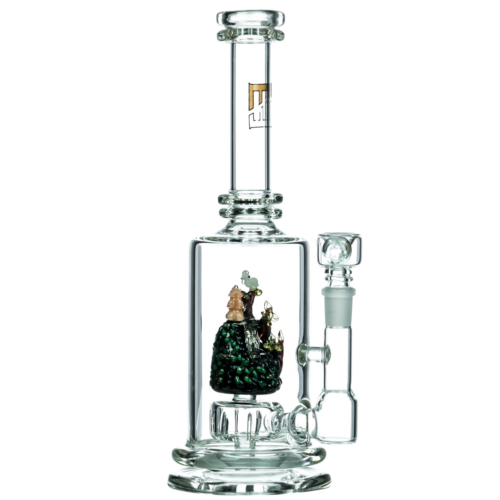 Empire Glassworks 12” Bioluminescent Bonsai Bong 🌳