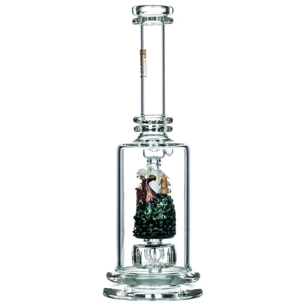 Empire Glassworks 12” Bioluminescent Bonsai Bong 🌳
