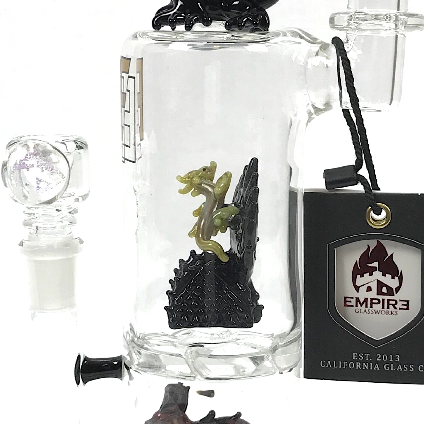 Empire Glassworks 12” Dragon’s Throne Water Pipe