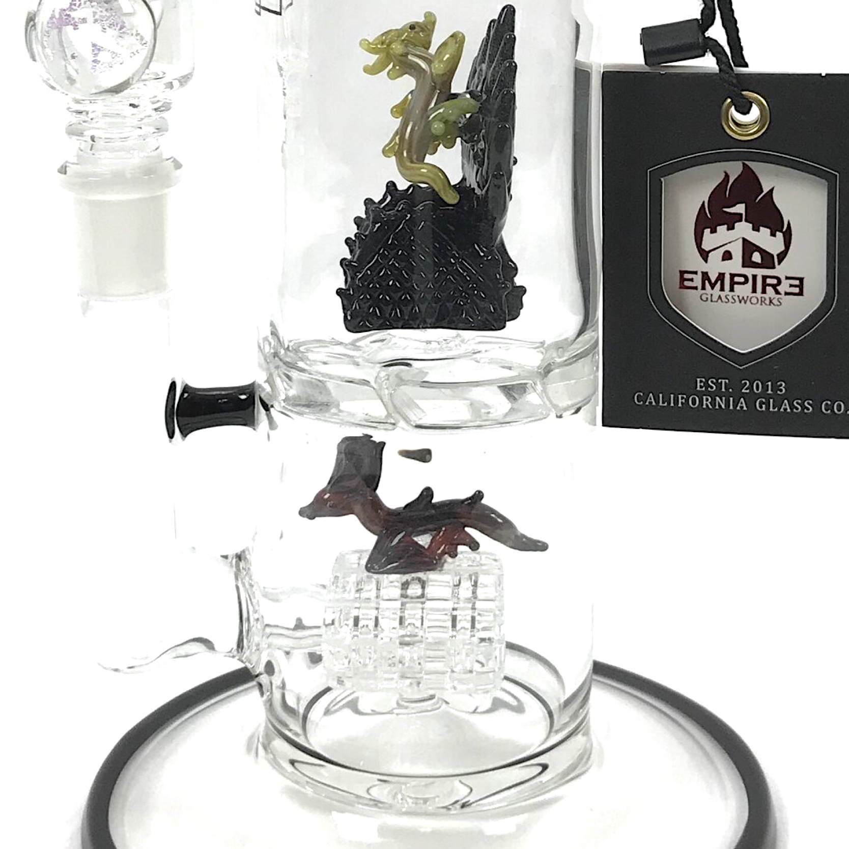Empire Glassworks 12” Dragon’s Throne Water Pipe