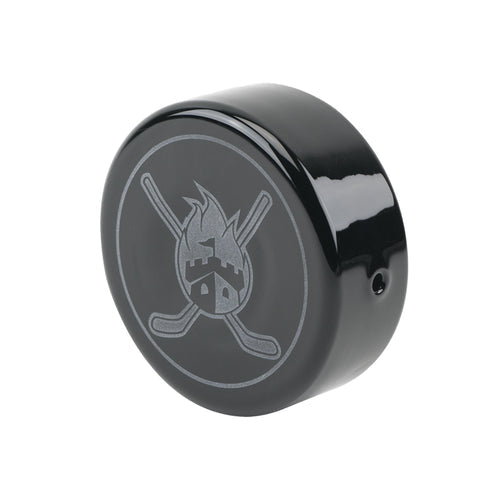 Empire Glassworks Hockey Puck Pipe Front