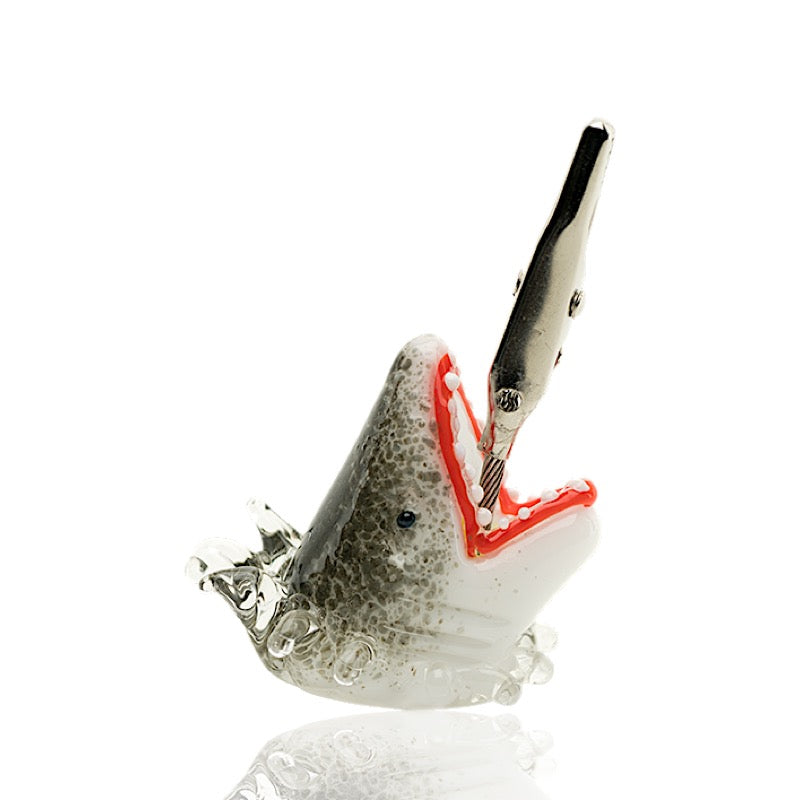 Empire Glassworks “Jawsome” Roach Clip 🦈