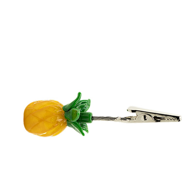 Empire Glassworks Pineapple Roach Clip 🍍