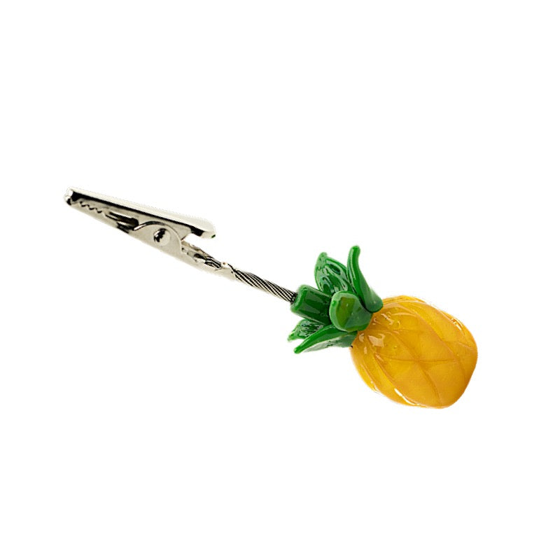 Empire Glassworks Pineapple Roach Clip 🍍