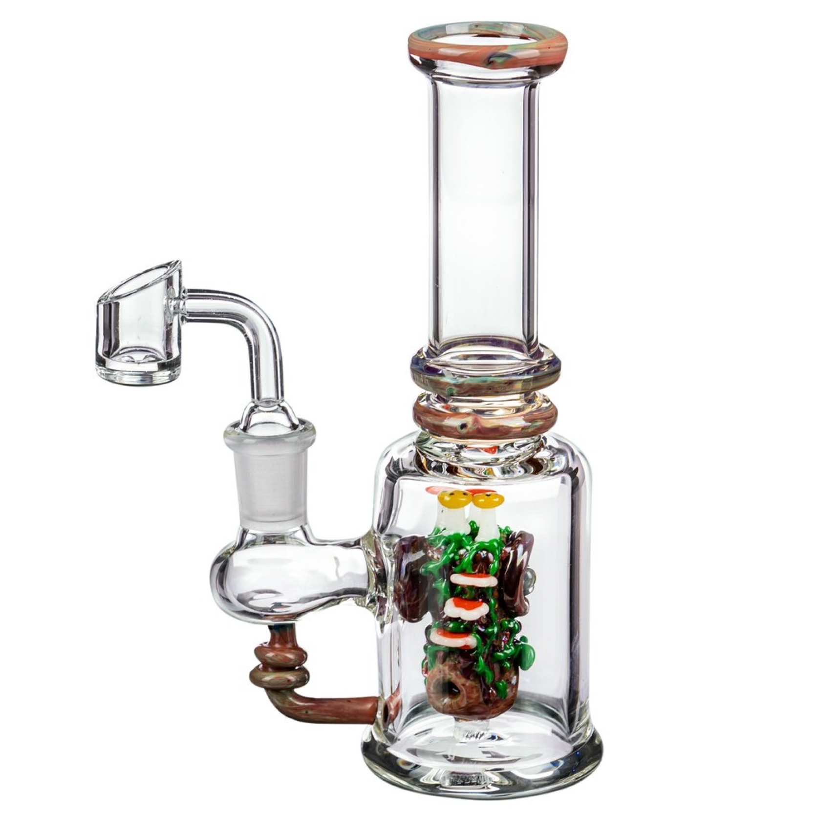 Empire Glassworks “Renew the Redwoods” UV Mini Beaker Bong 🌲