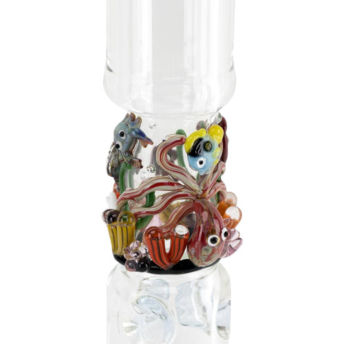 Empire Glassworks 14” Under the Sea Beaker Bong 🐙
