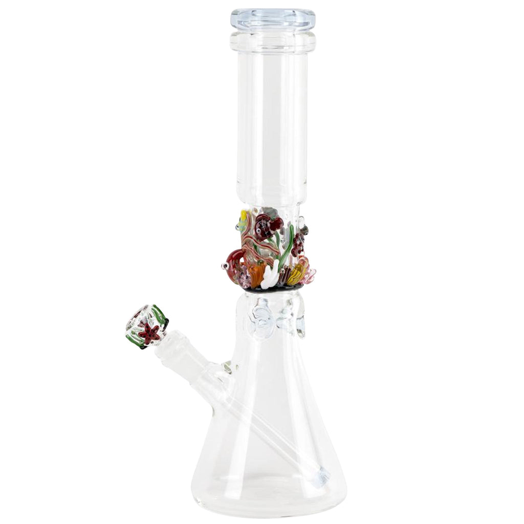 Empire Glassworks 14” Under the Sea Beaker Bong 🐙