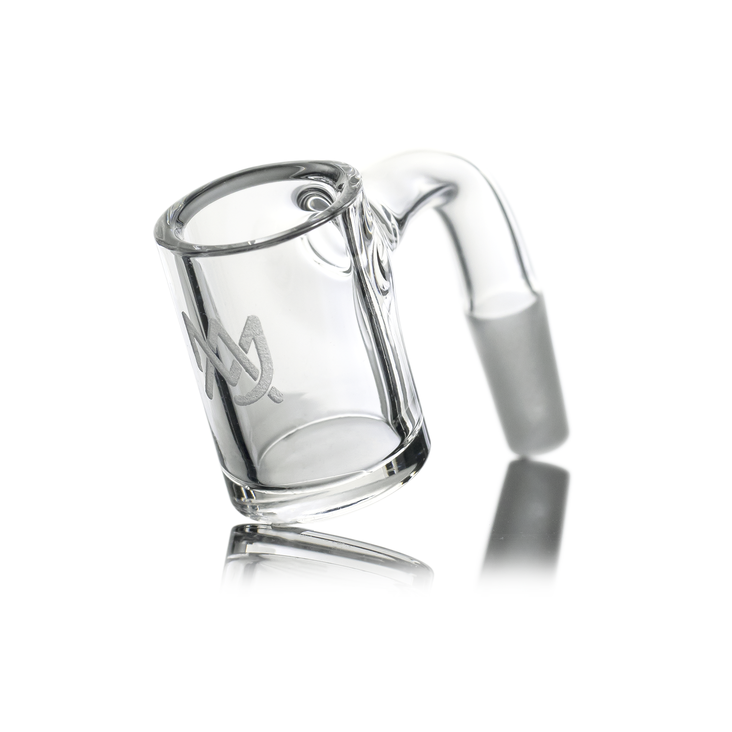 MJ Arsenal Premium Full Weld Clear Quartz Banger (10mm, 90°)