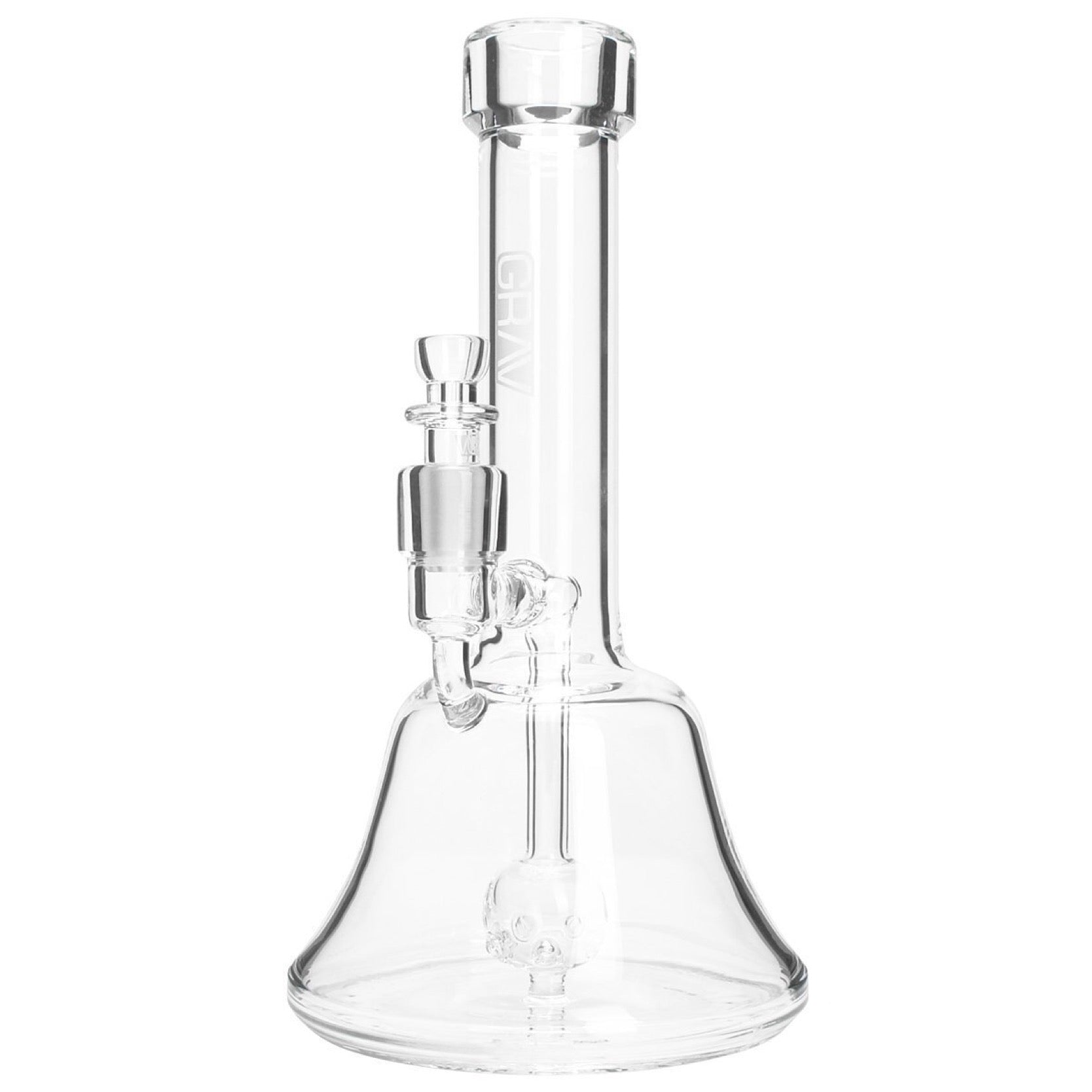 Grav® 9” Bell Base Beaker Bong w. Orb Perc
