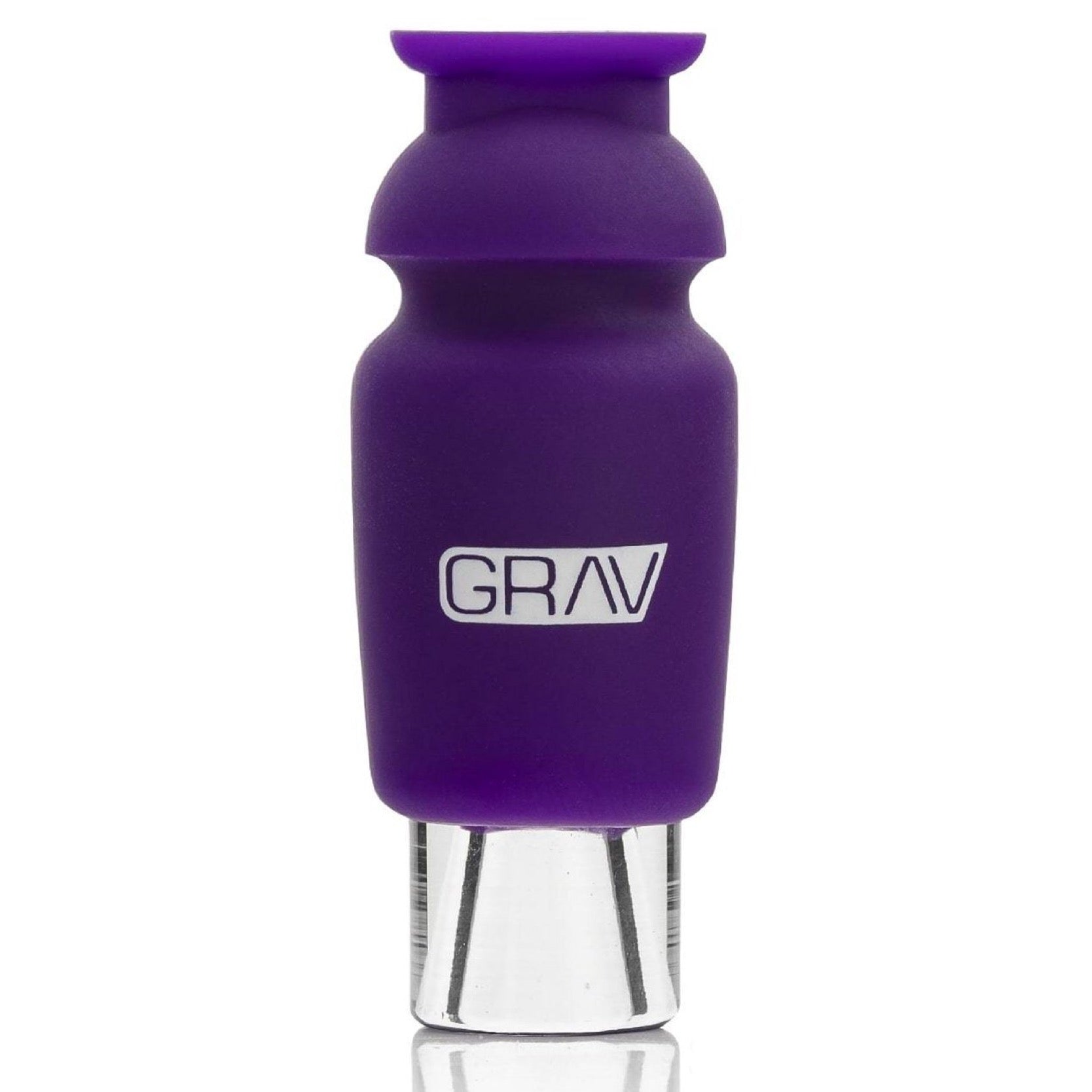Grav® Silicone Capped Glass Crutch Filter Tip