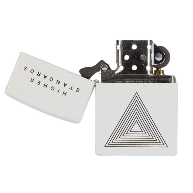 Higher Standards x Zippo® Triangle Lighter 🔥
