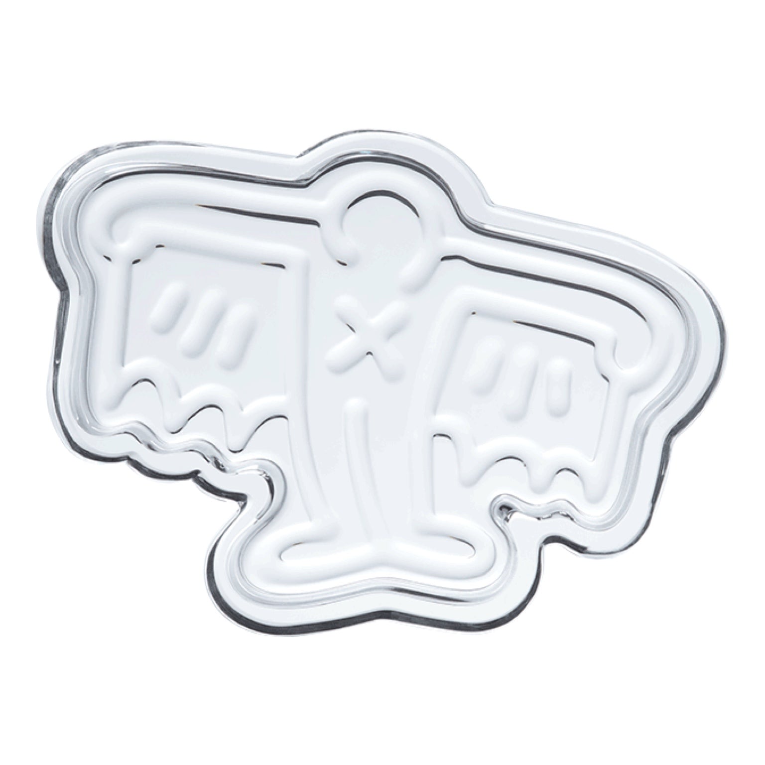 K. Haring “Bat Man” Crystal Glass Catchall