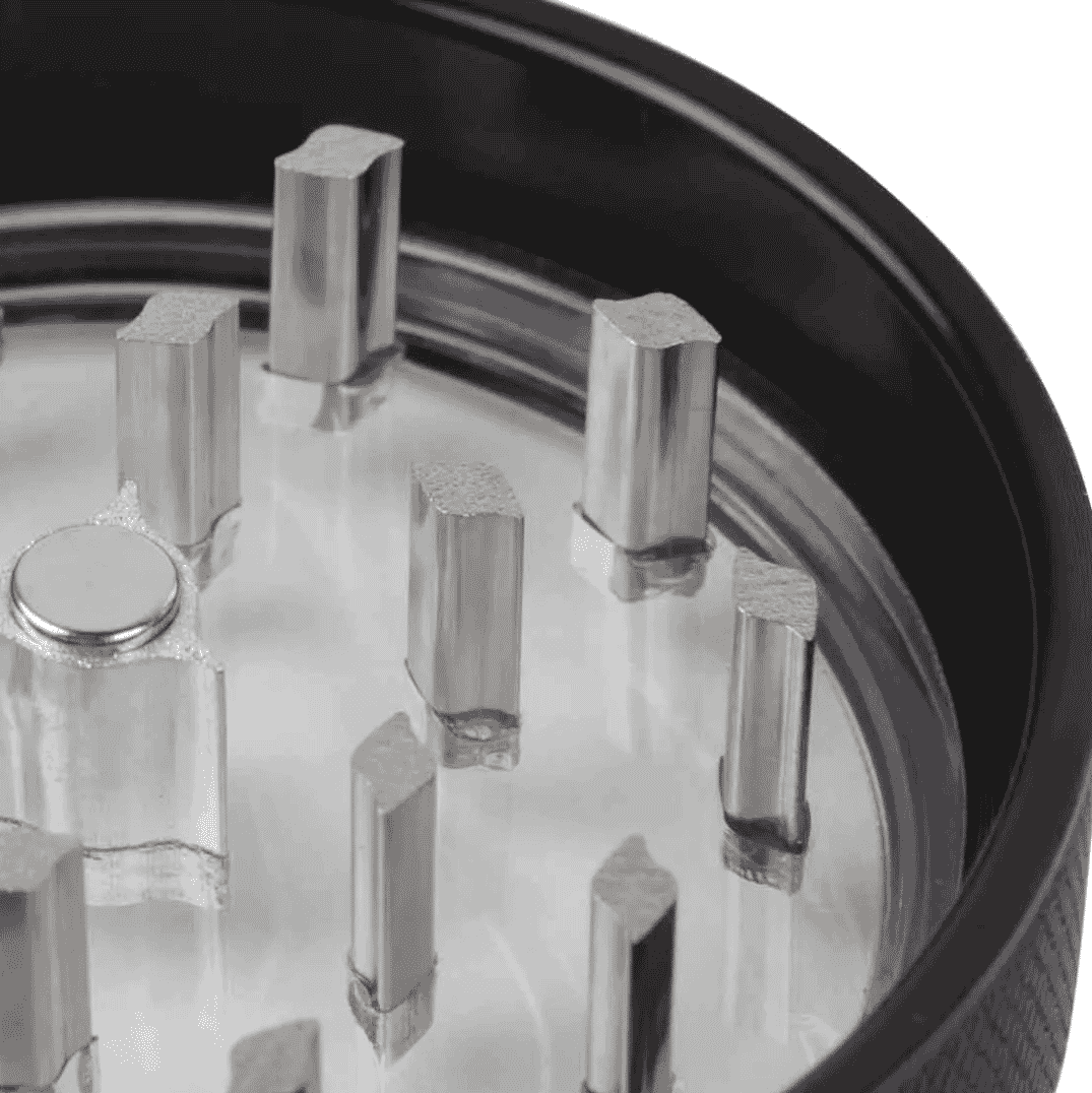 Kannastor 2.2” Clear Top Jar Body 4pc Grinder
