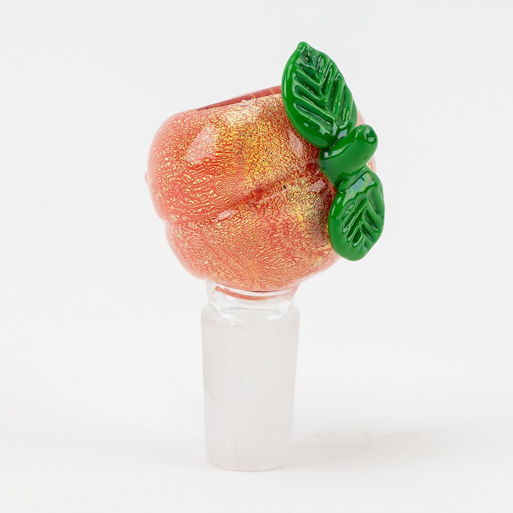 Peach Themed Bong Bowl Side