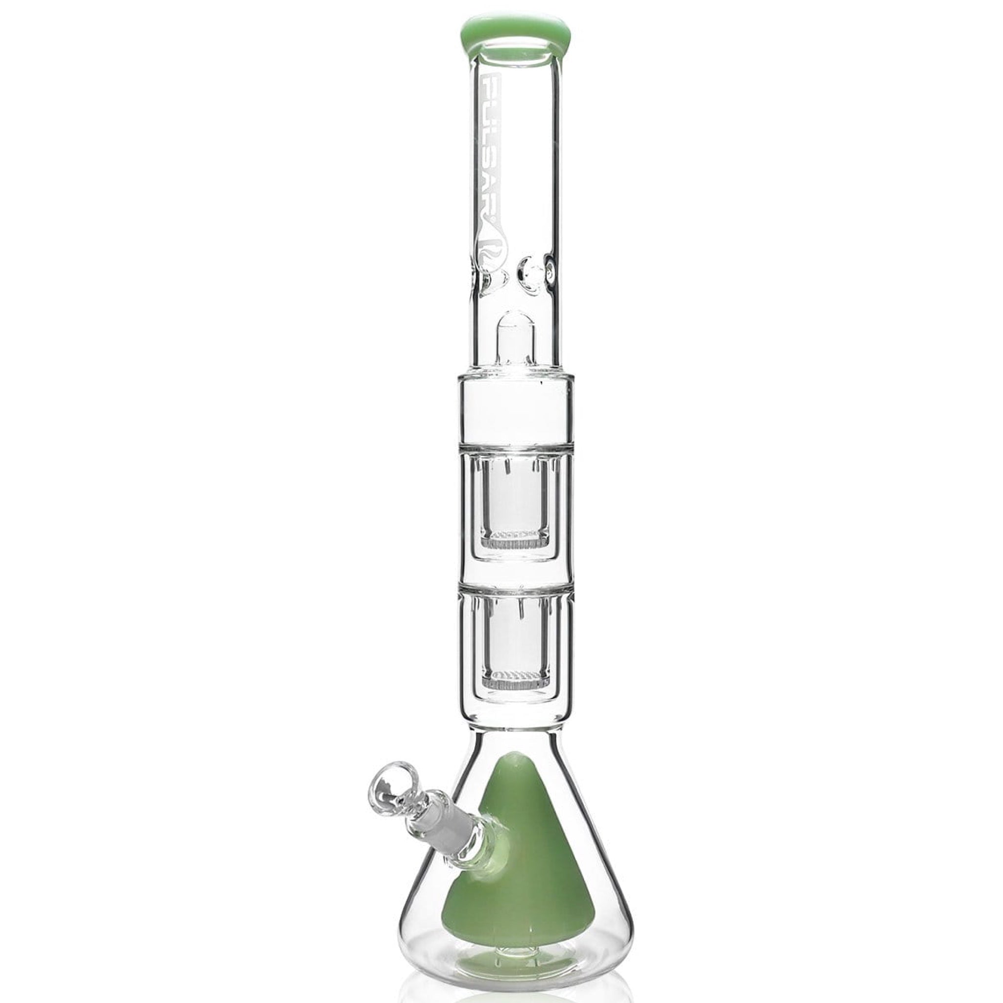 Pulsar 21.5” Quad Perc Beaker Bong