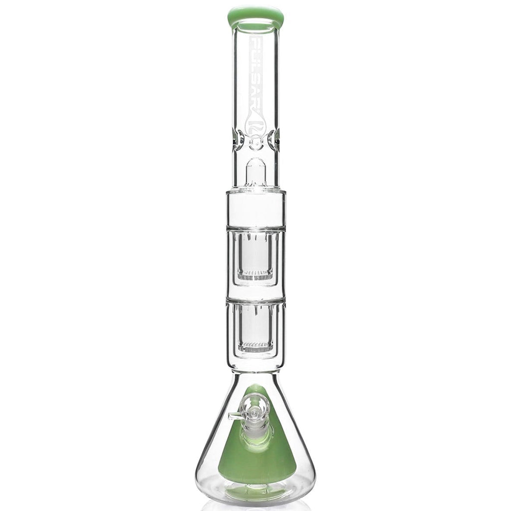 Pulsar 21.5” Quad Perc Beaker Bong
