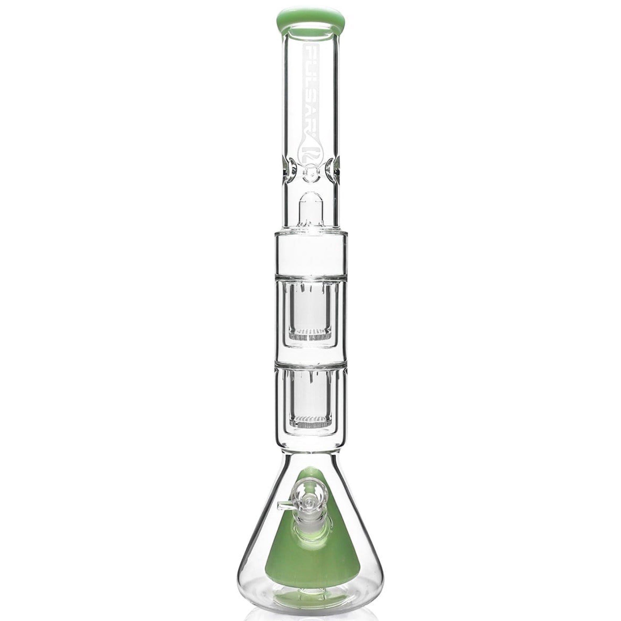 Pulsar 21.5” Quad Perc Beaker Bong