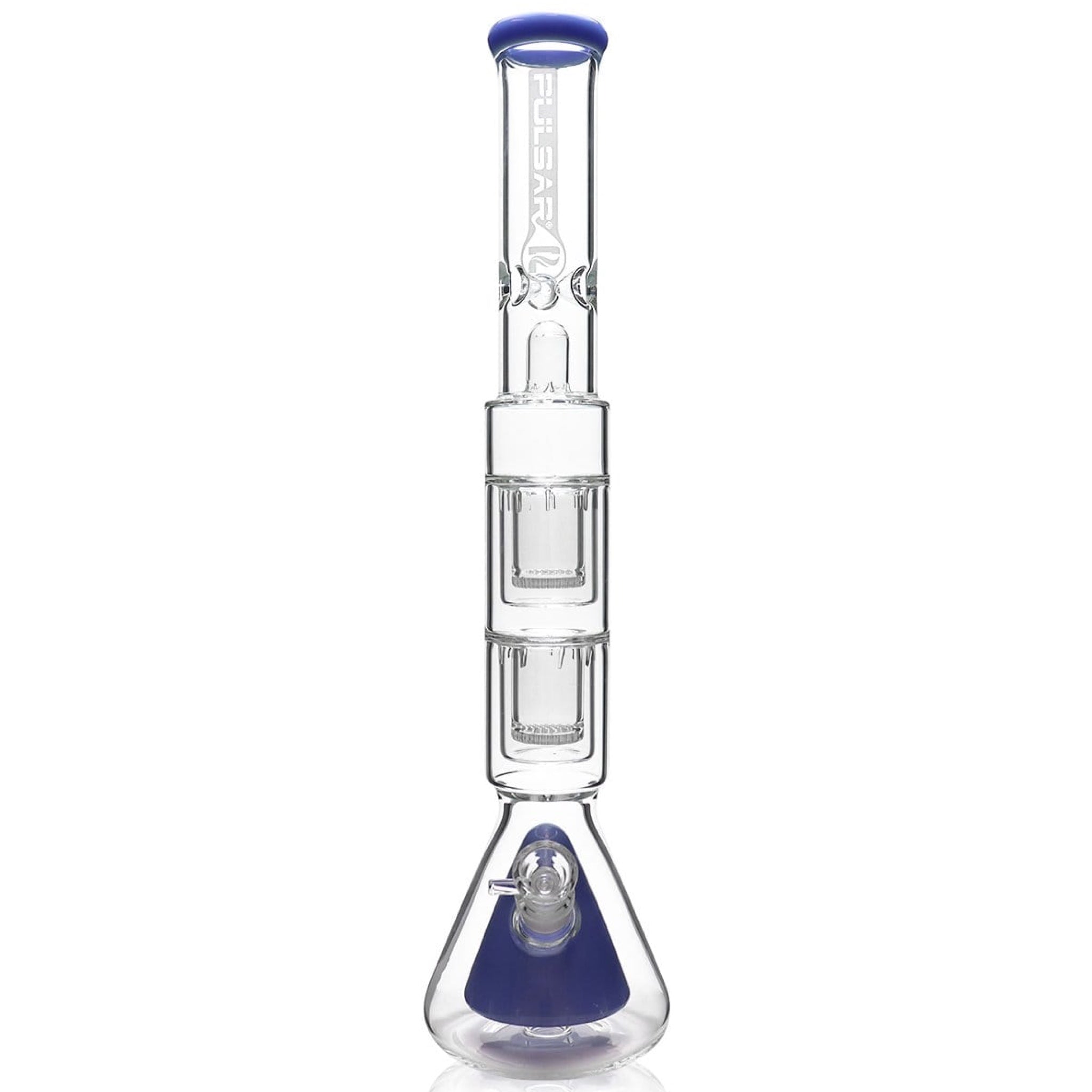 Pulsar 21.5” Quad Perc Beaker Bong