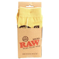 Raw Rolling Papers Crew Socks Brown
