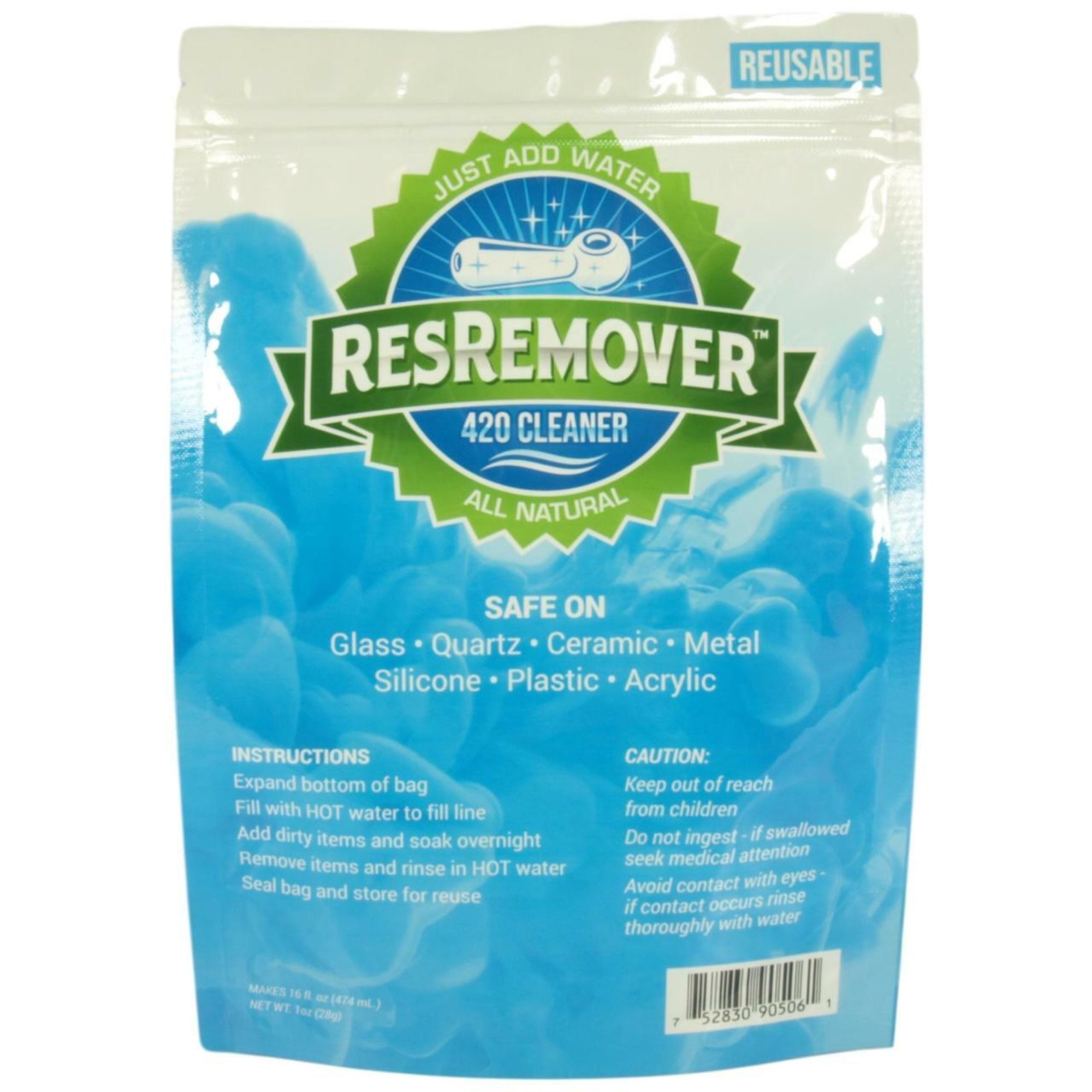 ResRemover 420 Pipe Cleaner Solution 16 fl. oz. - Just Add Water!