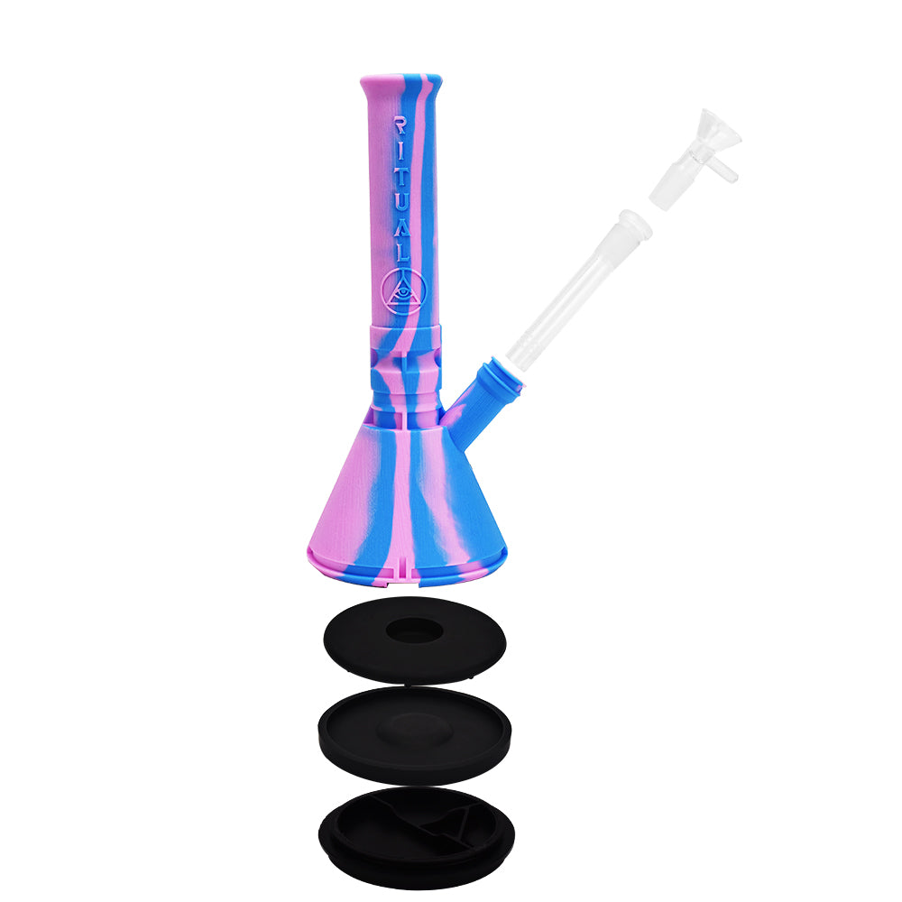 Ritual 12'' Deluxe Silicone Modular Beaker Miami Sunset