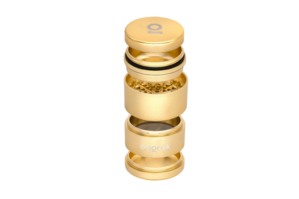 Ongrok Mini 5-Piece Flower Petal Toothless Grinder