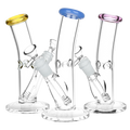 Classic Bent Neck Glass Straight Tube Bongs