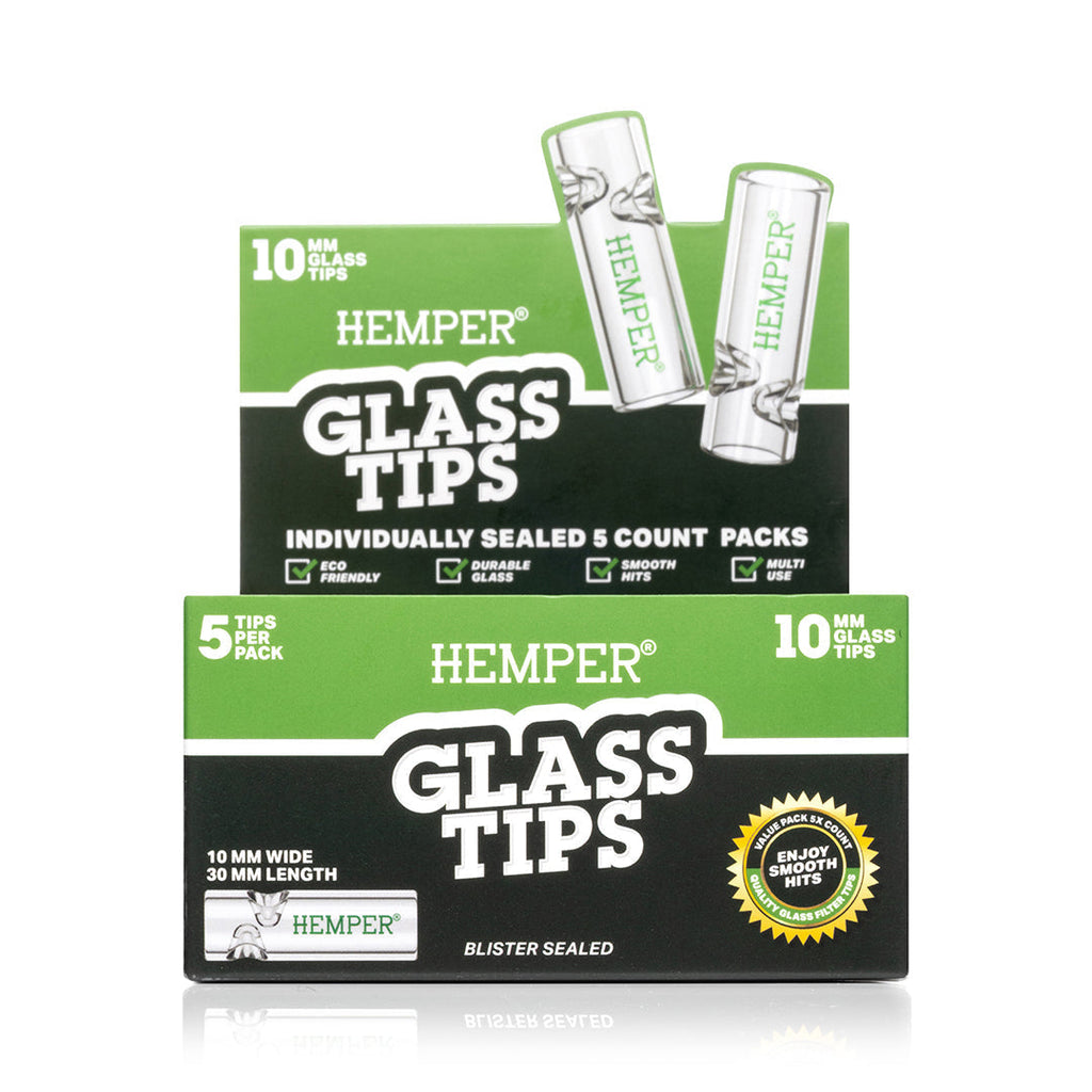 Glass Filter Tips 10mm | Display