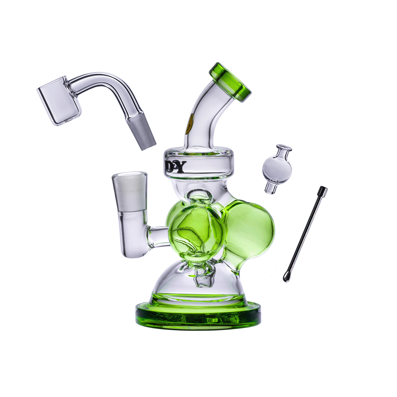 Goody Glass Atom Mini Dab Rig Kit