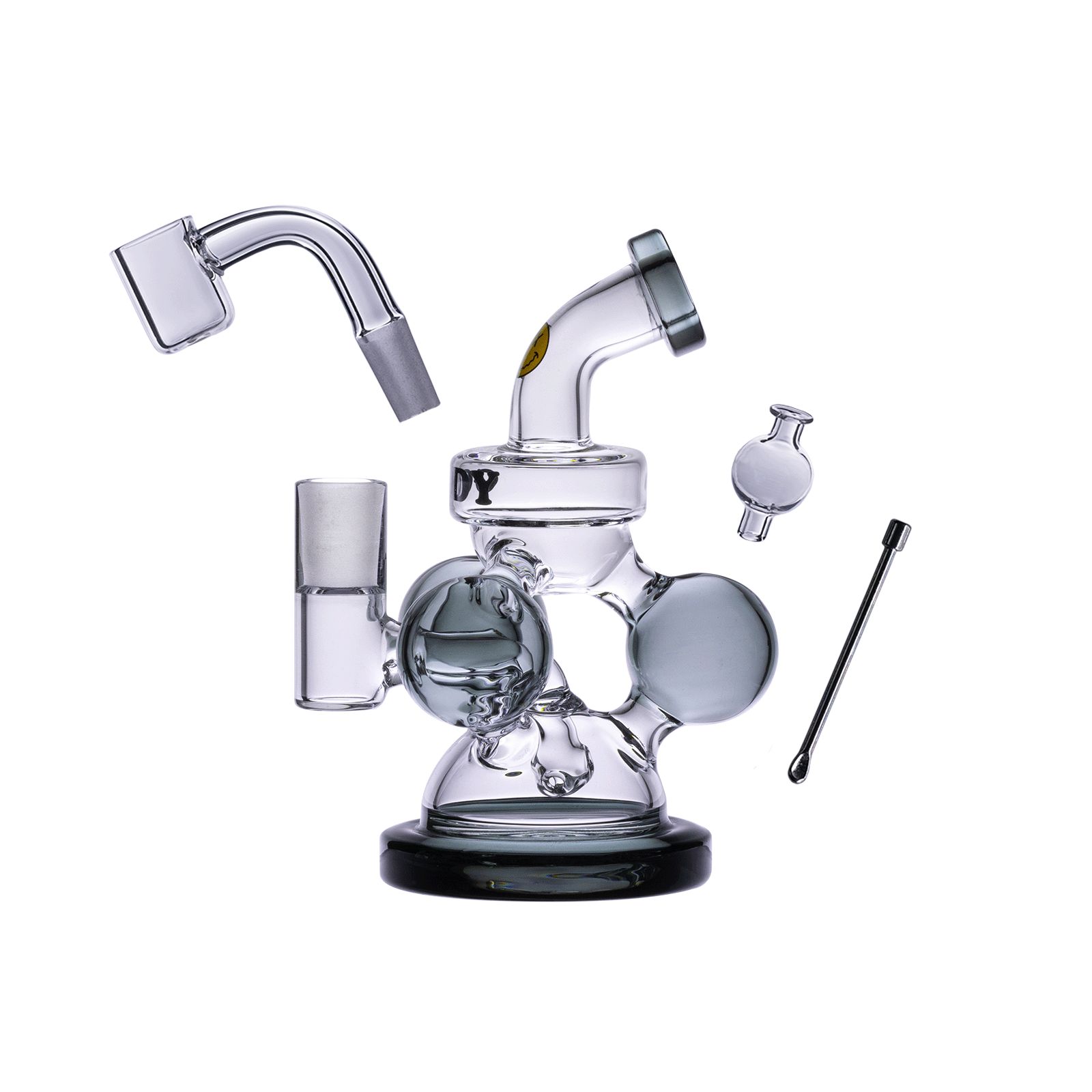 Goody Glass Atom Mini Dab Rig Kit