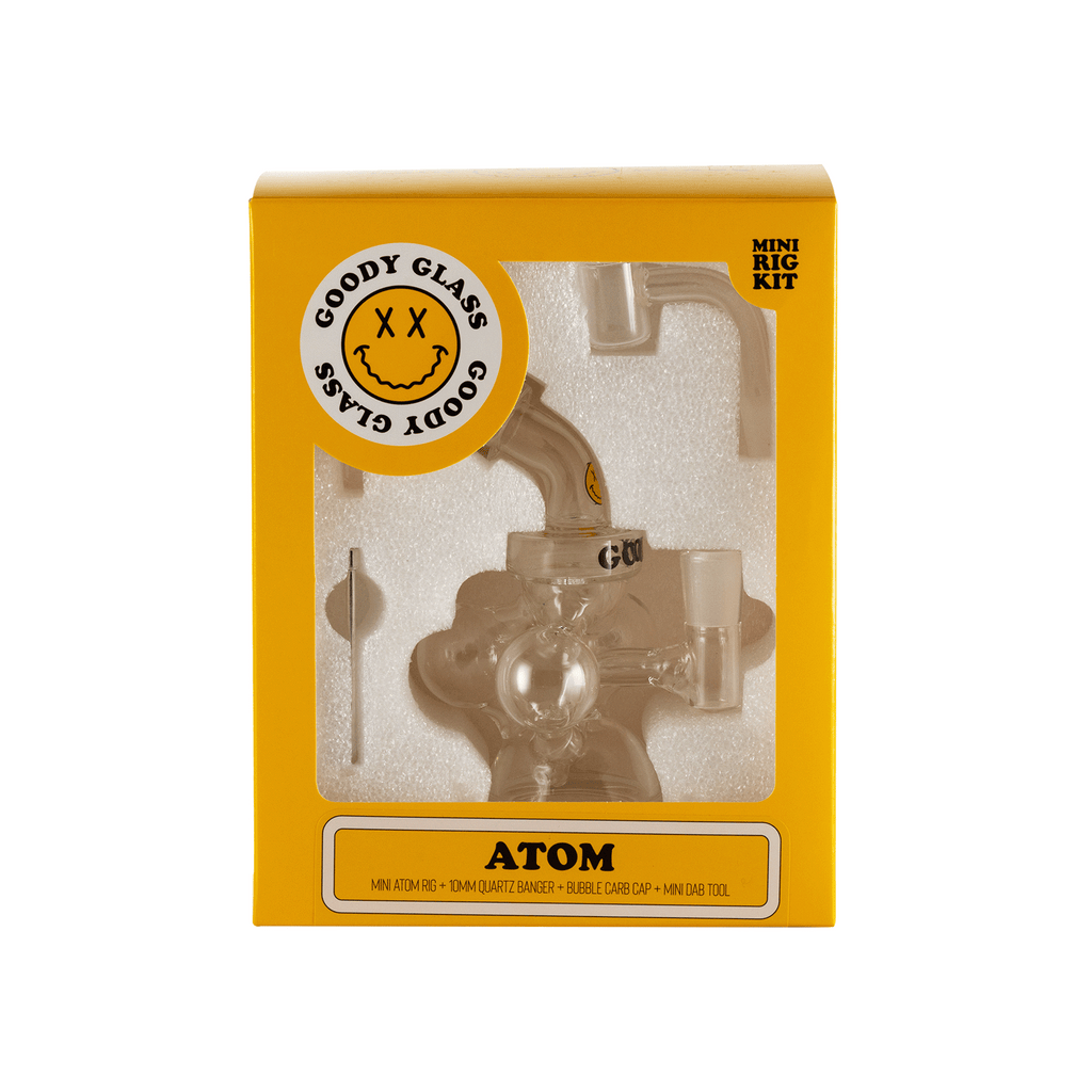 Goody Glass Atom Mini Dab Rig Kit