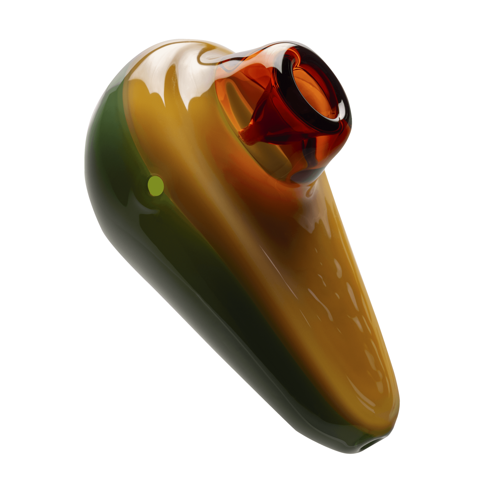 Goody Glass Avocado Hand Pipe