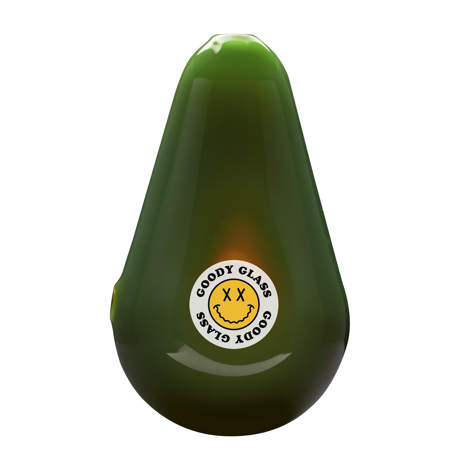 Goody Glass Avocado Hand Pipe
