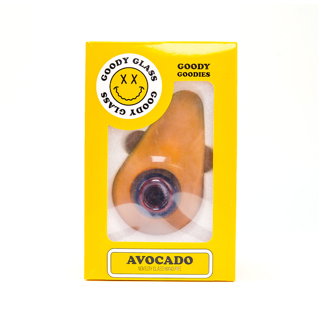 Goody Glass Avocado Hand Pipe