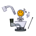 Goody Glass Big Face Mini Dab Rig Kit