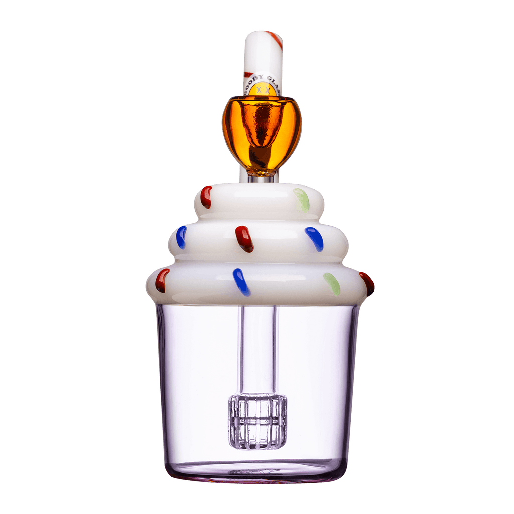 Goody Glass Cupcake Sprinkle Bubbler