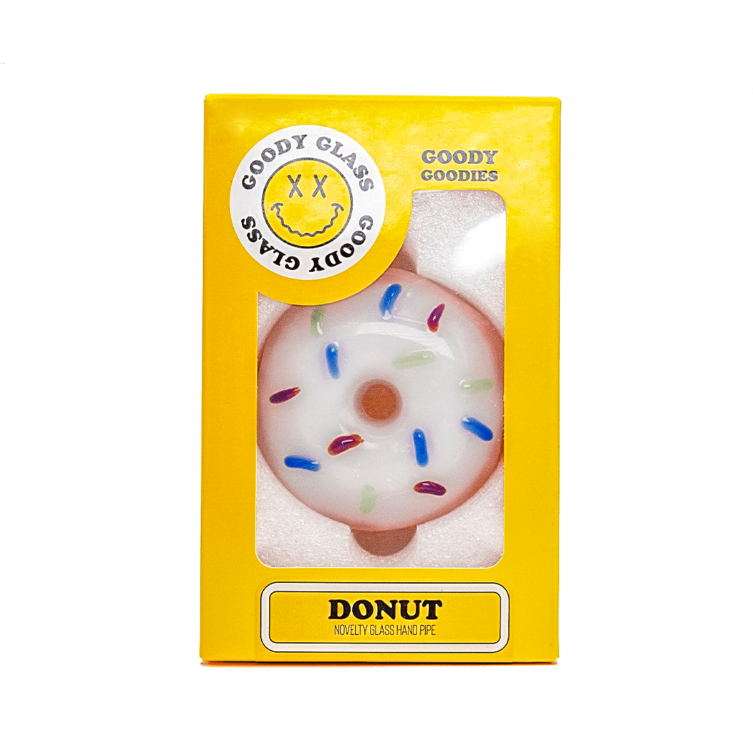 Goody Glass Donut Hand Pipe