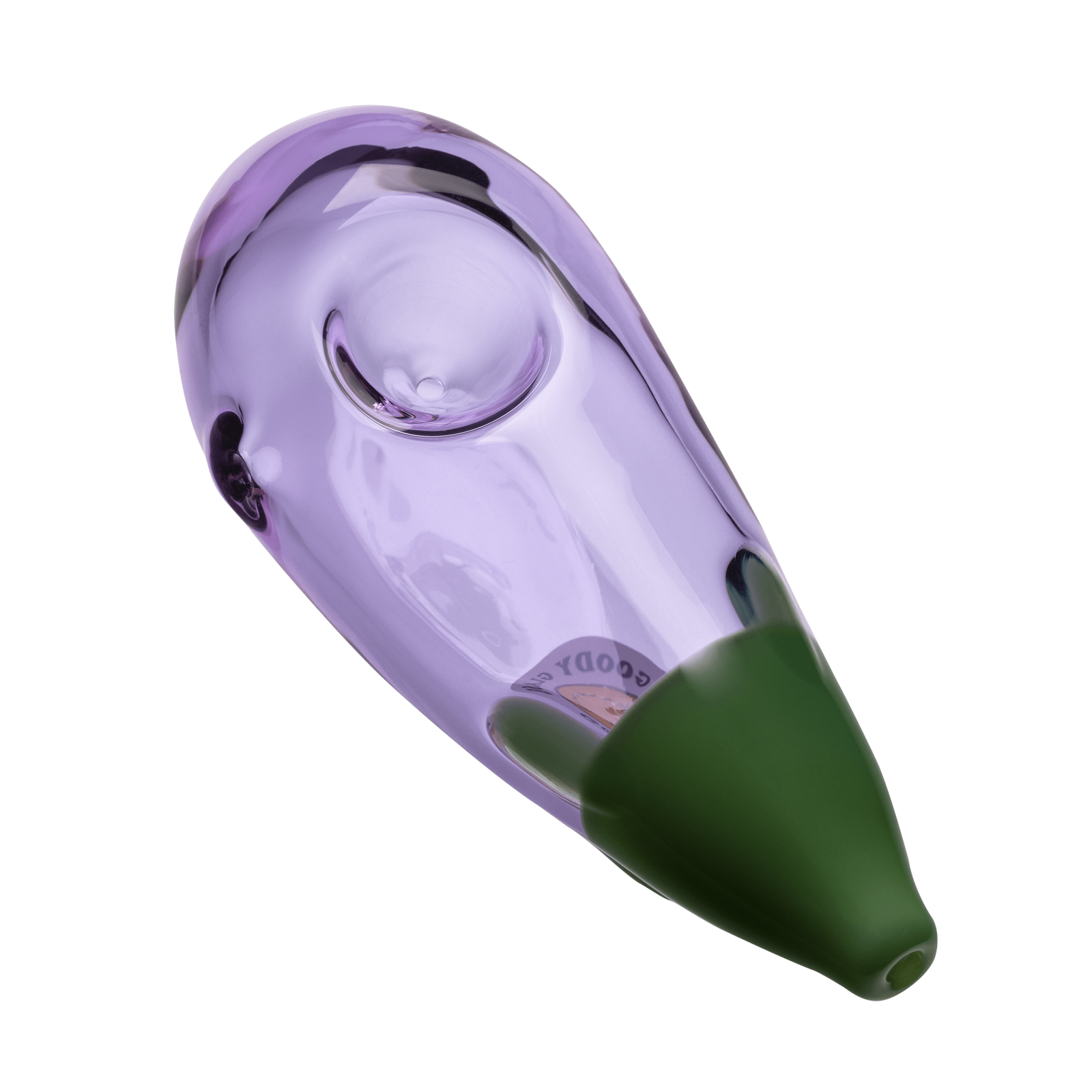 Goody Glass Eggplant Hand Pipe